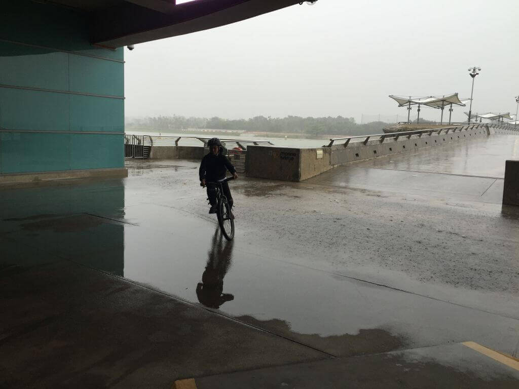 A little apprehension