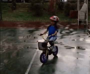 The kiddos showing how it is done.