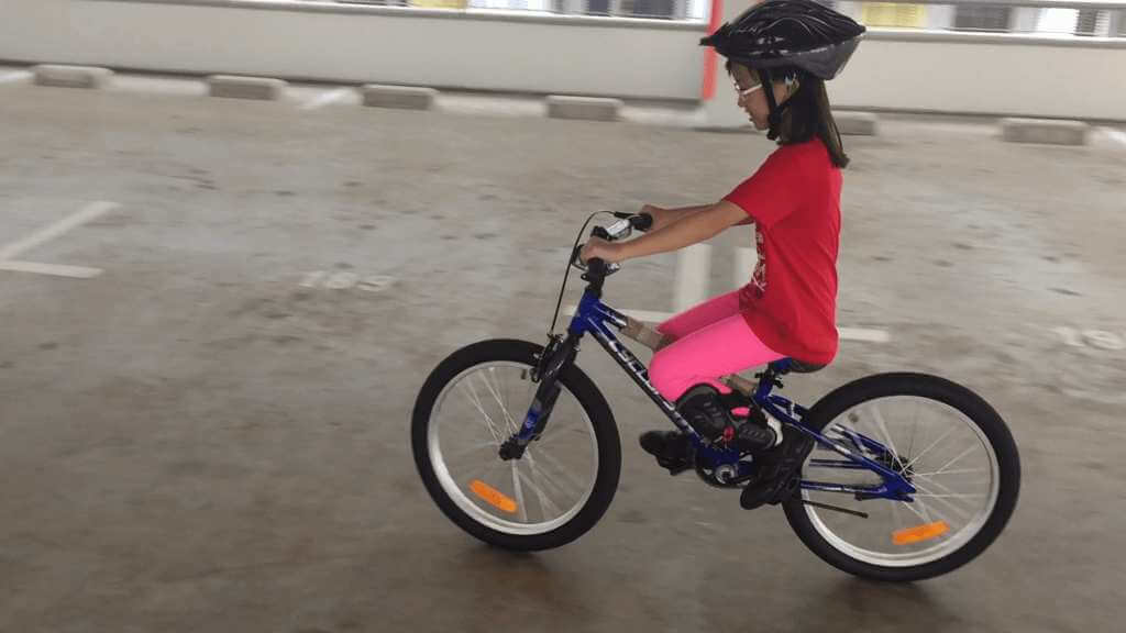 Trisha having a blast