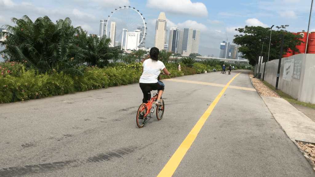 To be able to cycle after a few lessons is just amazing