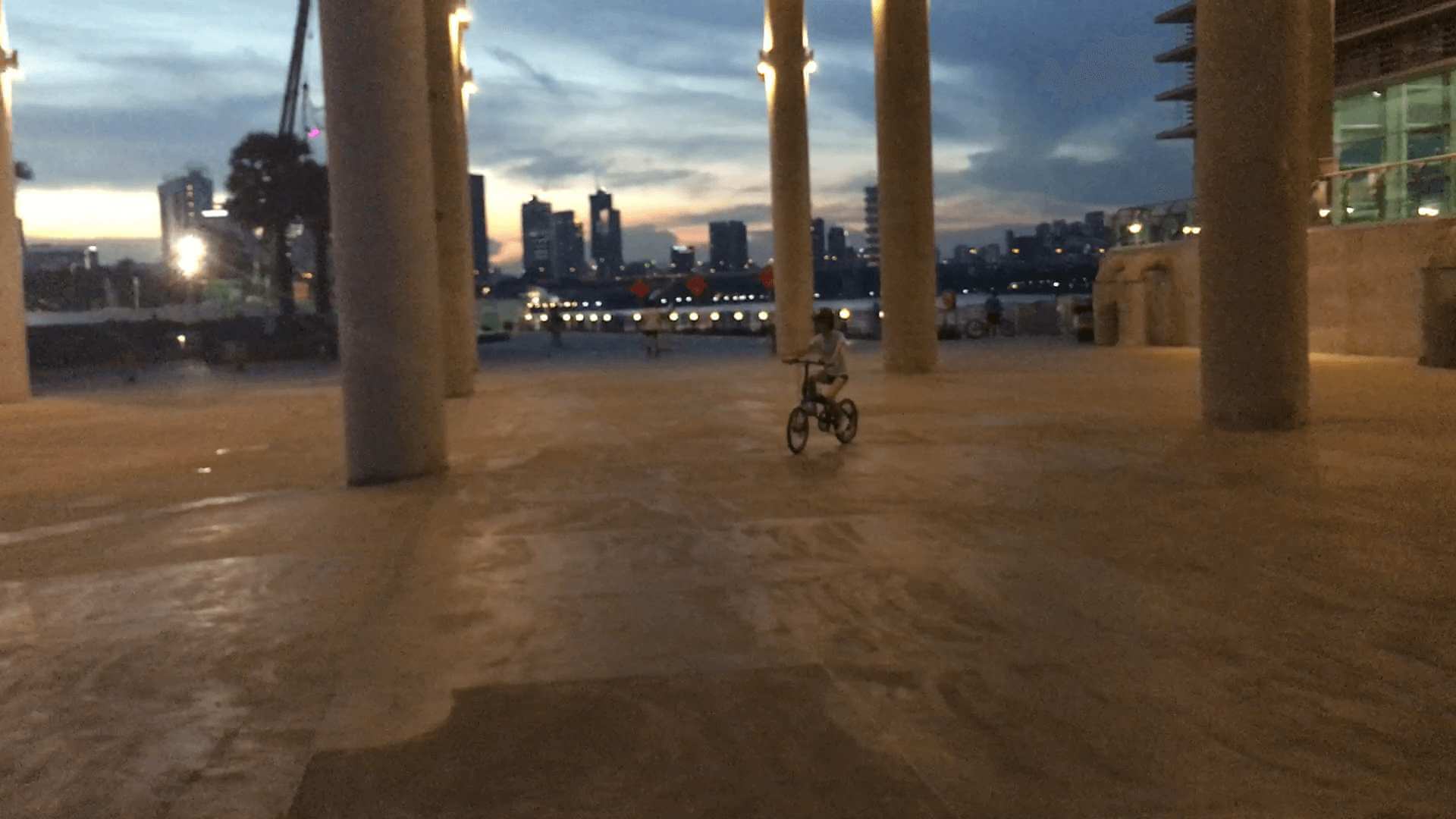 You will easily pick up the cycling technique in a short time.