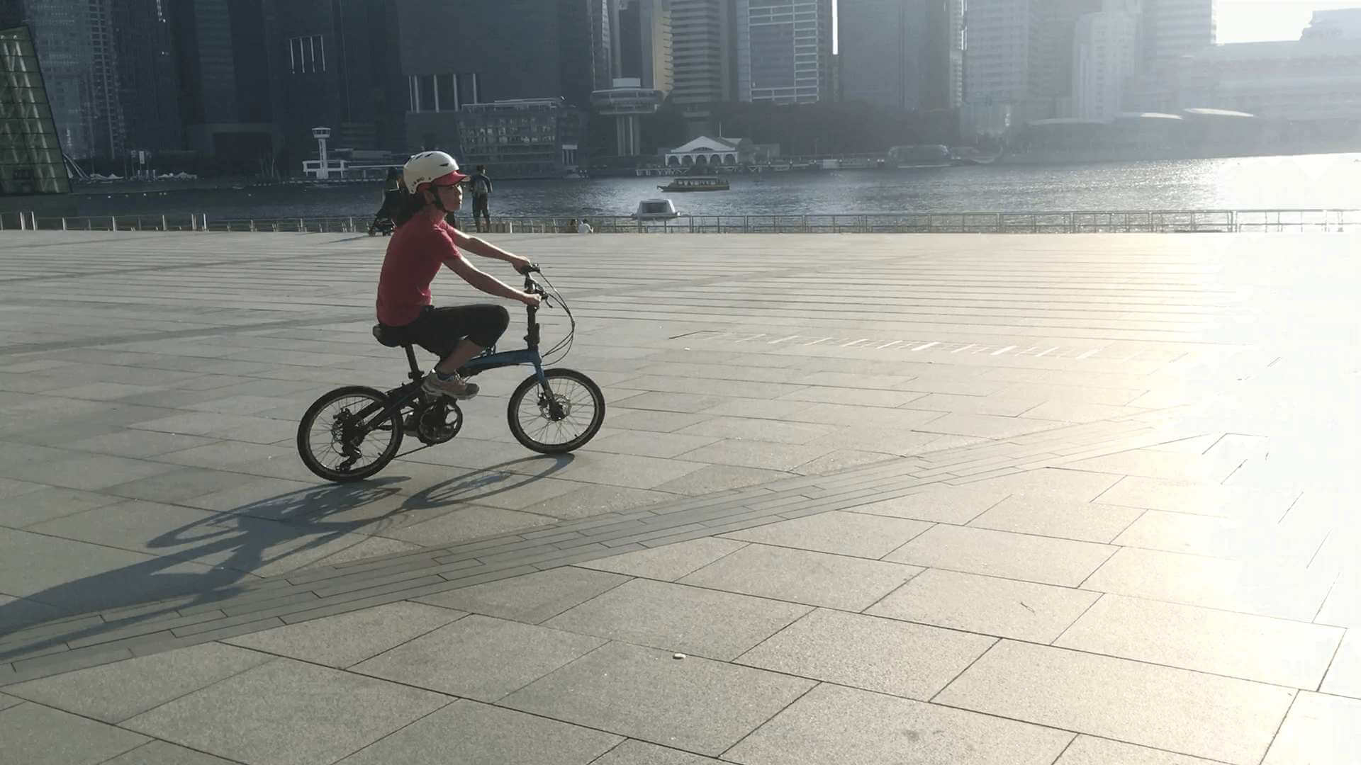 It was a wonderful experience to learn cycling.