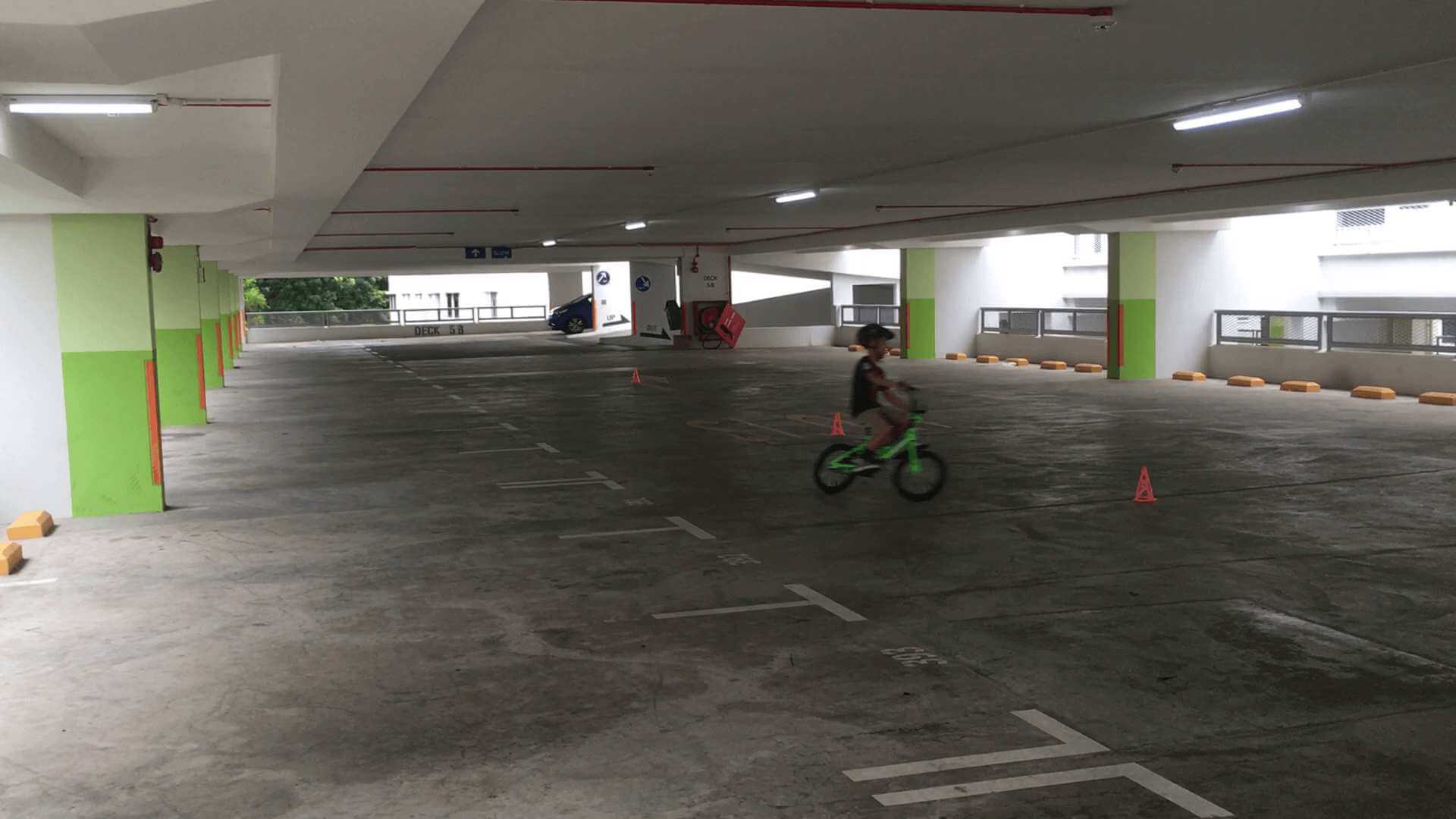 He's now feeling the adrenalin of the fun and enjoyment.