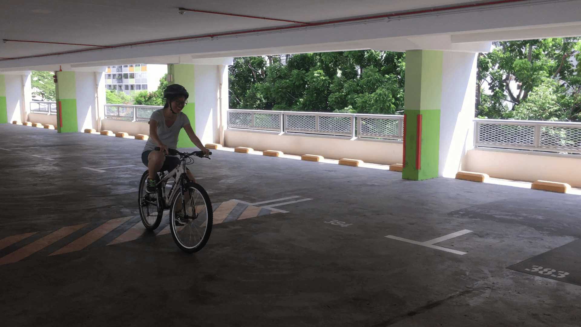 I can finally cycle after many failed attempts by friends