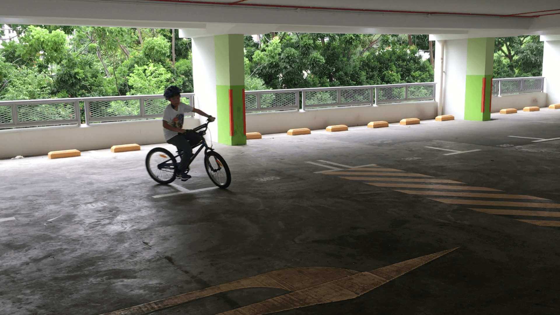 My 10-year-old boy has learnt to cycle in just two hours!