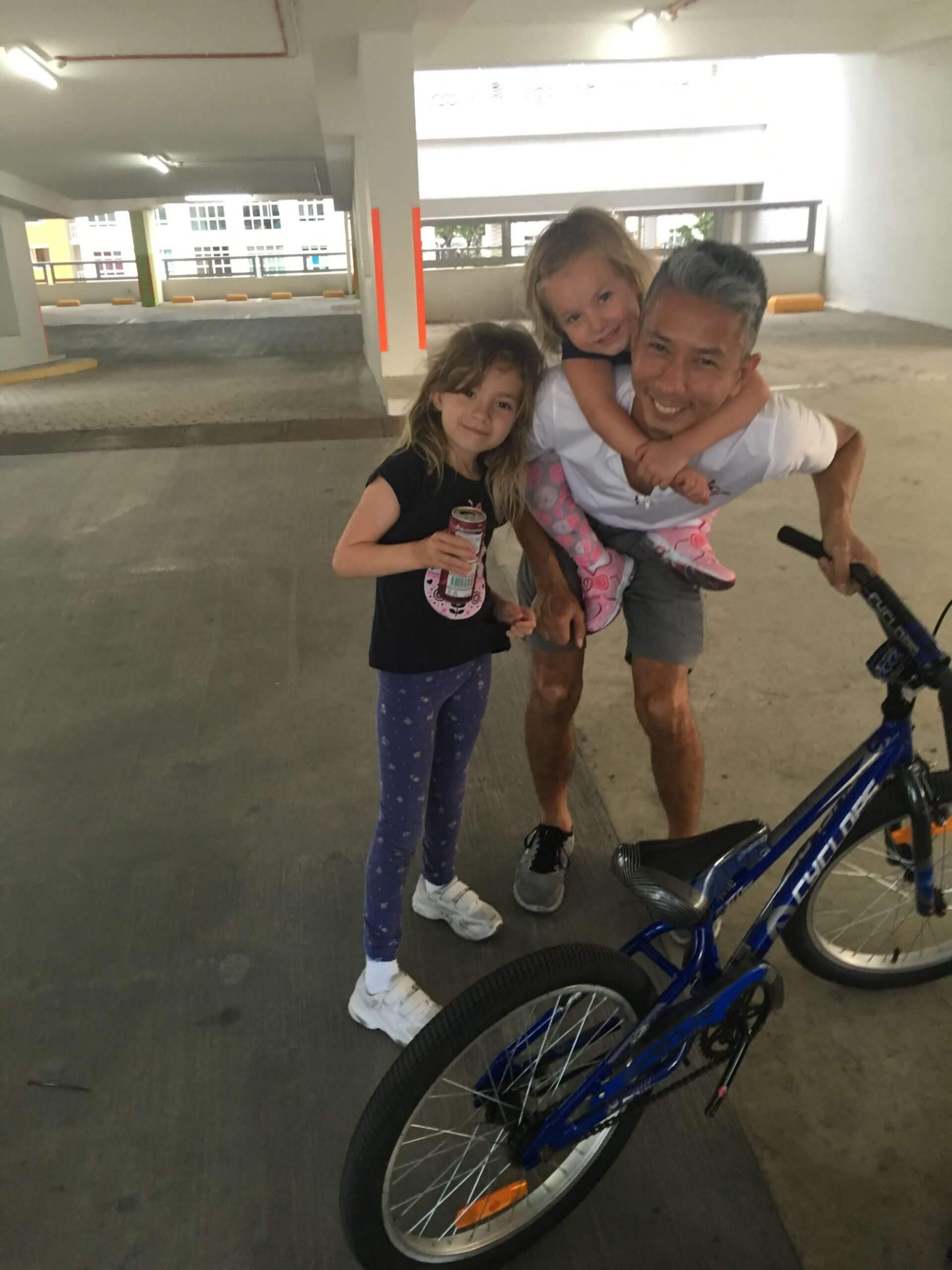 He was patient and kind to the girls even when they were having tantrums and refusing to ride.
