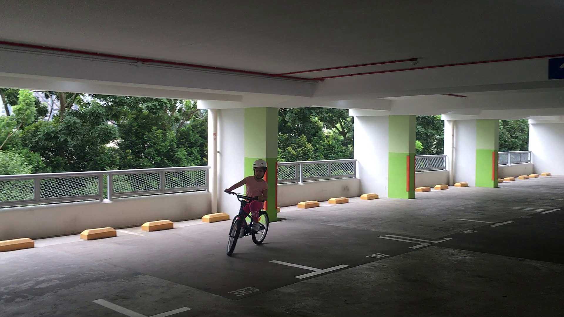 It's really amazing to get a child to learn cycling without training wheels