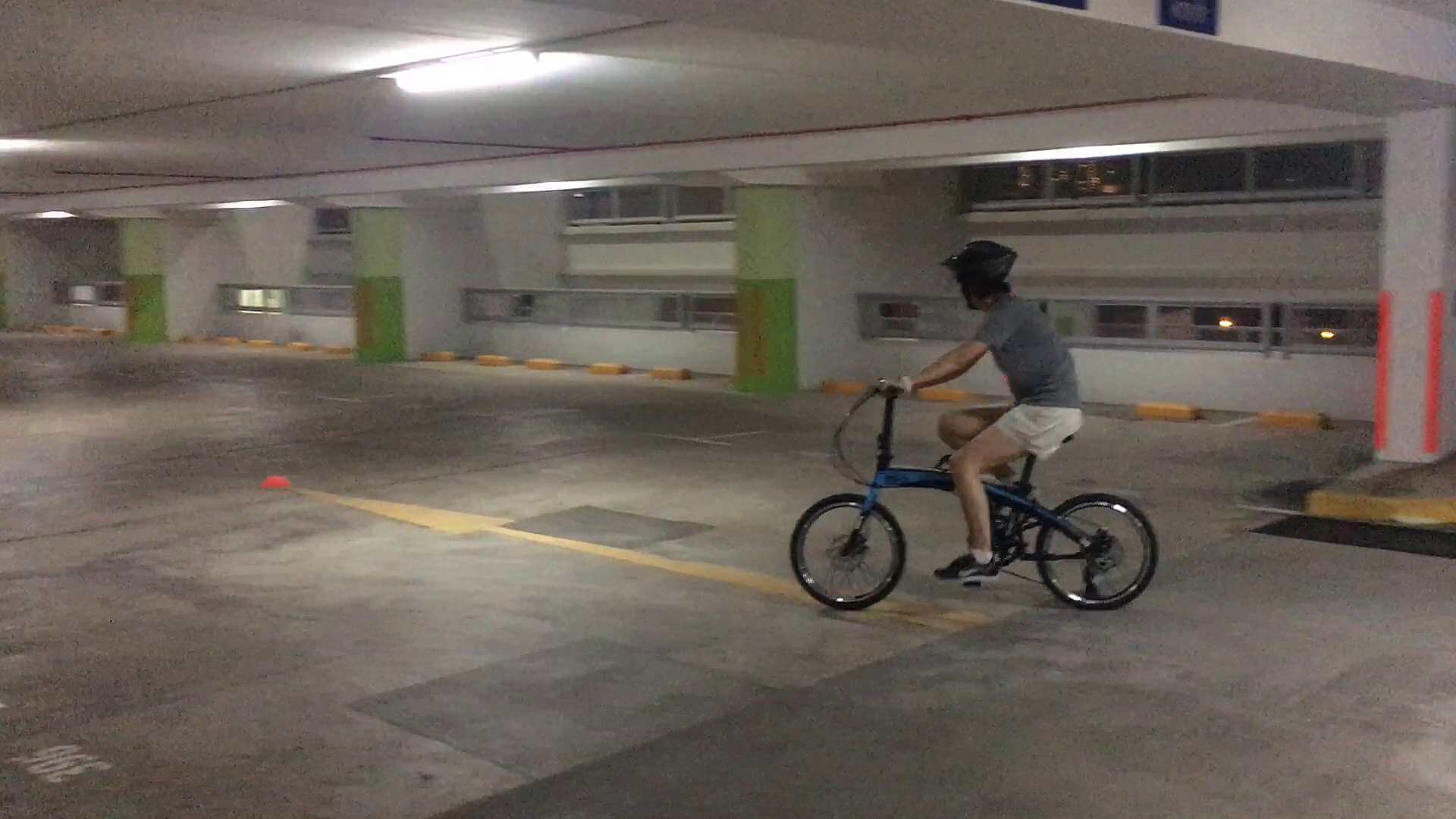 Now can really enjoy riding bicycle together with my family