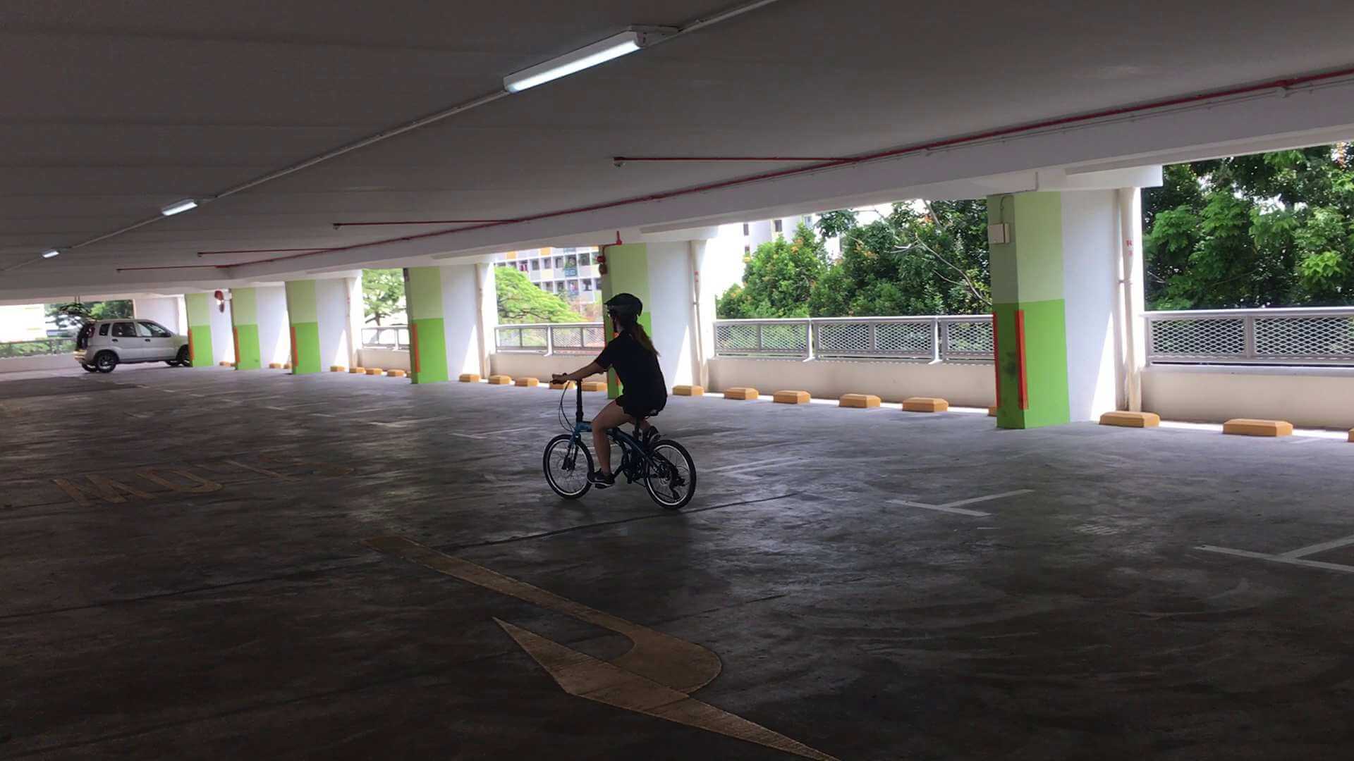 Before I knew it I was already cycling and having a great time doing it too.