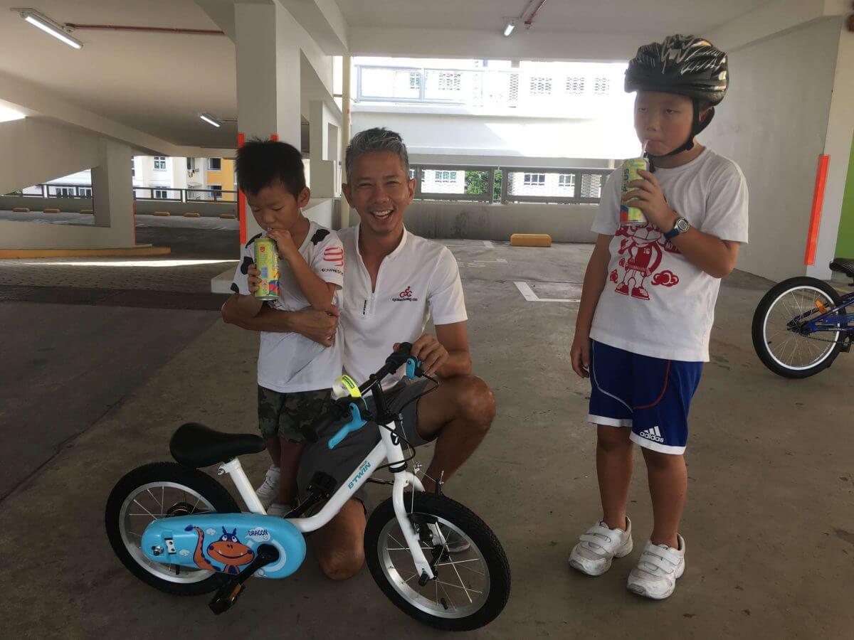 Great teacher. Patient and taught my 2 sons (8 and 5 year old) to cycle in a very short time.