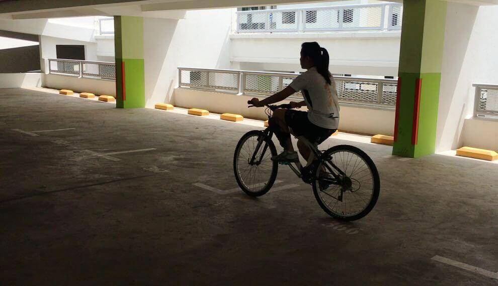 Thanks to Fai, she can balance on the first day of the lesson and cycle independently the next day!