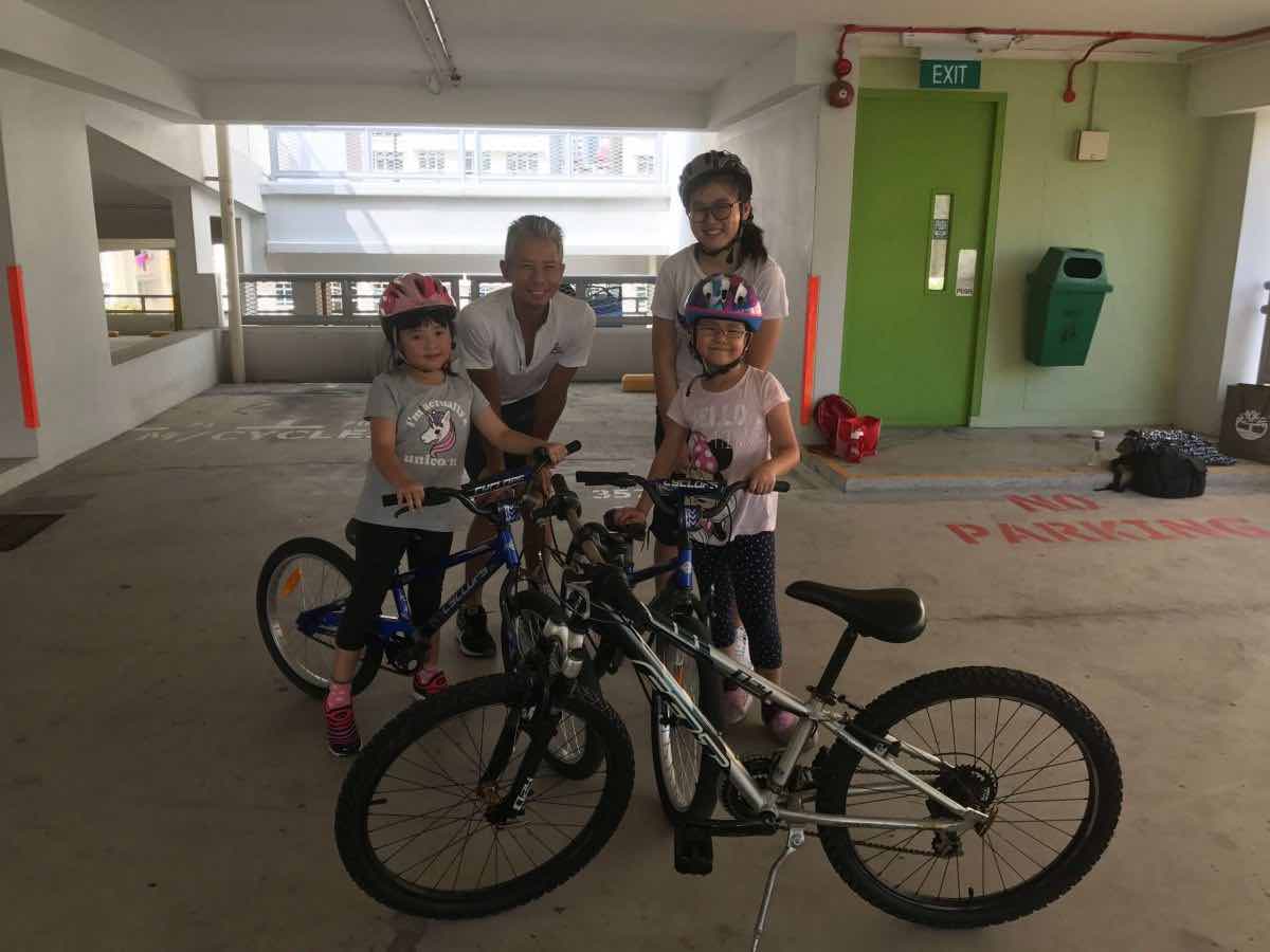 Able to cycle in just 2 hours of lessons... simply too amazing.