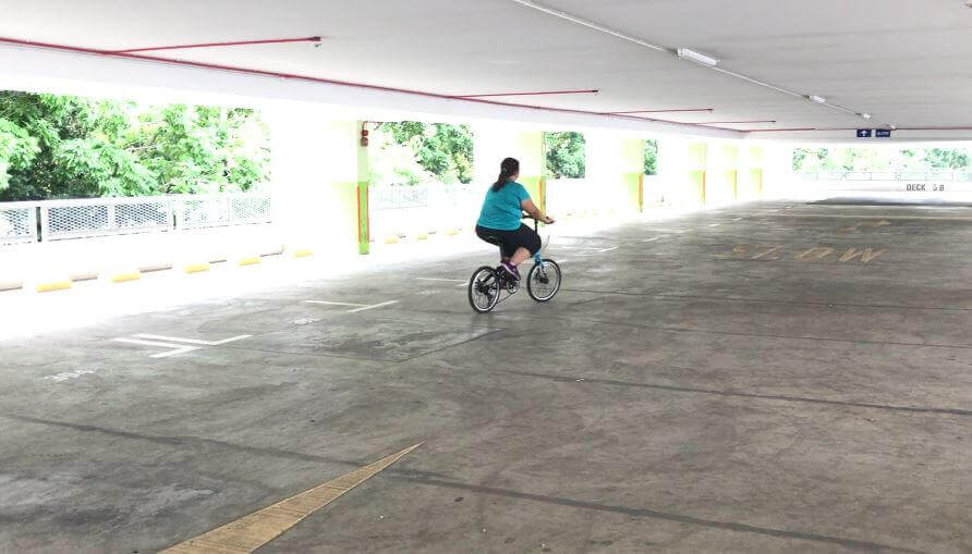 With more practice, I'm sure I can be a better and safer cyclist. And it is all thanks to Fai for making that happen!