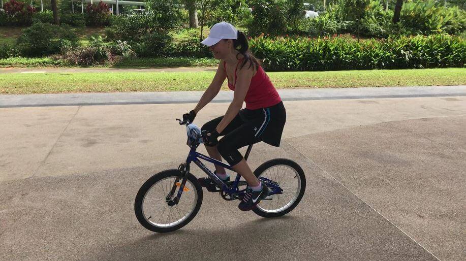 Coach Fai is very attentive and patient. I was able to ride a bicycle during the second lesson.