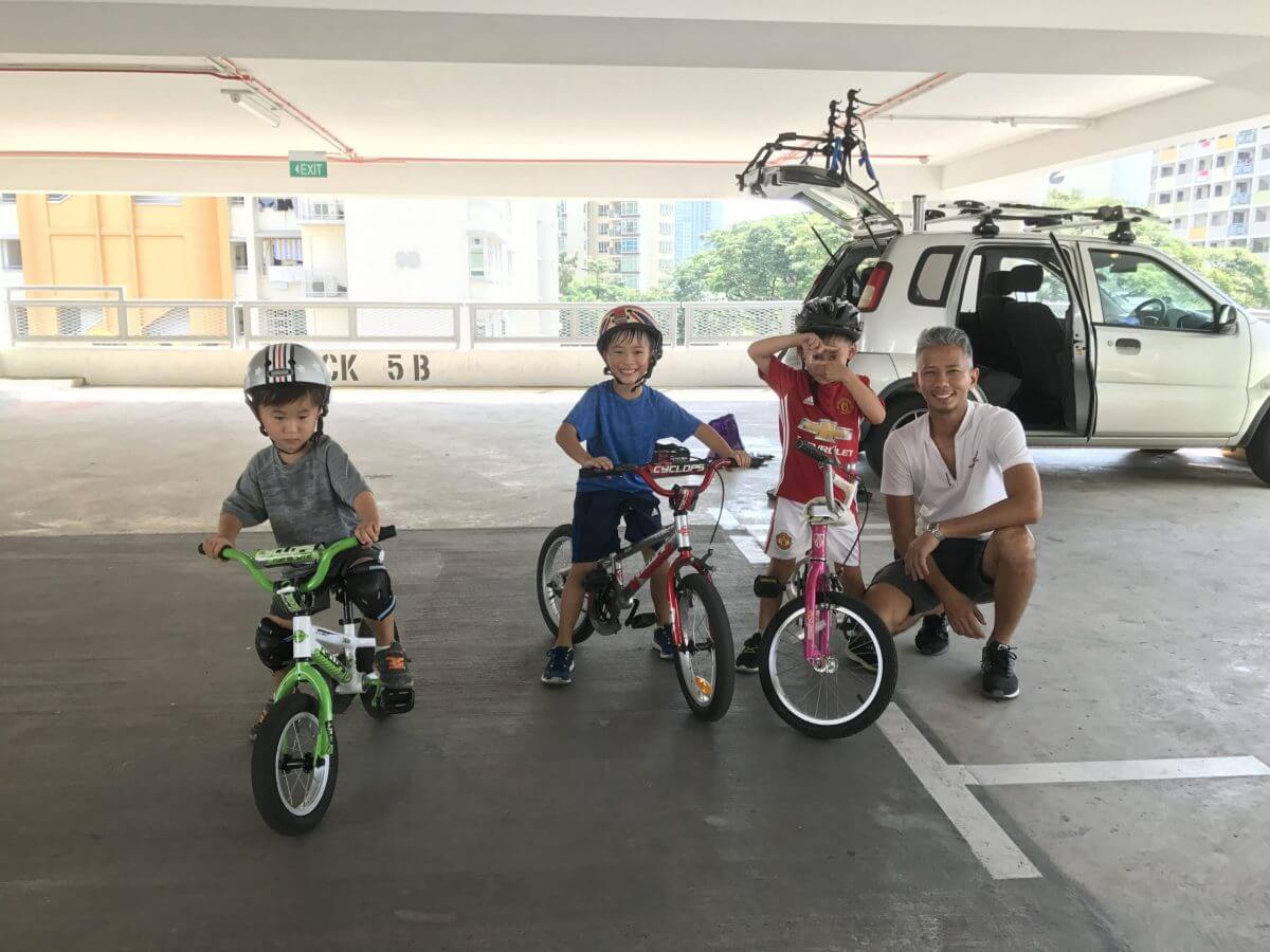 They were up and Cycling within the first 30 mins! Thanks Fai!!