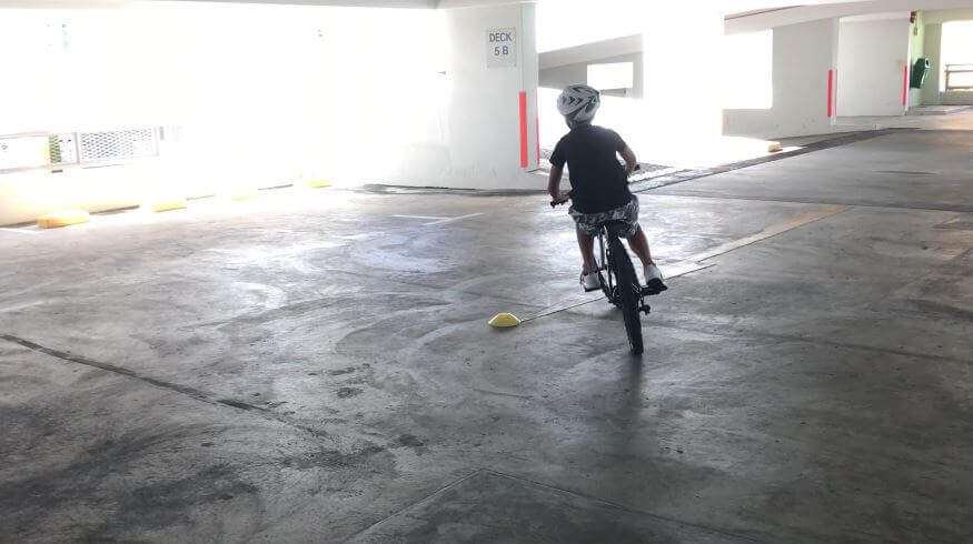 Faisal was a brilliant teacher, and the boys are now confident on two wheels.