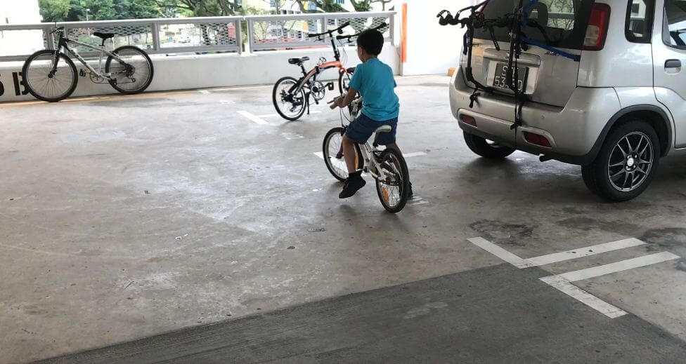 My Autistic son was cycling in his first lesson!